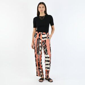 *Inspired Style Straight Leg Patterned Pant